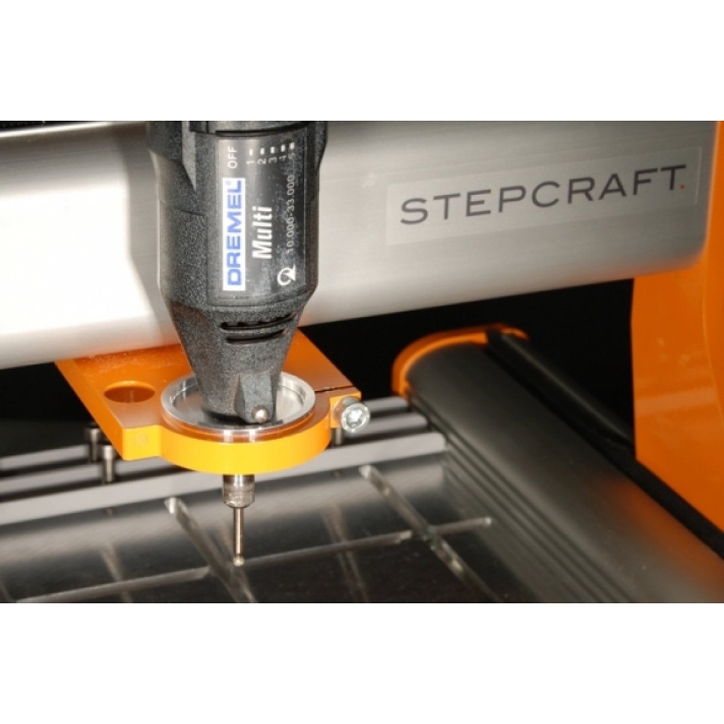 Tool adapter from 43mm to M19x2mm thread for Dremel